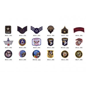 Military embroidery